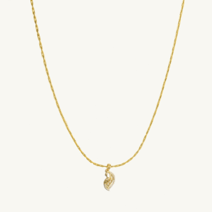 leaf necklace