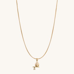 lotus fluid necklace